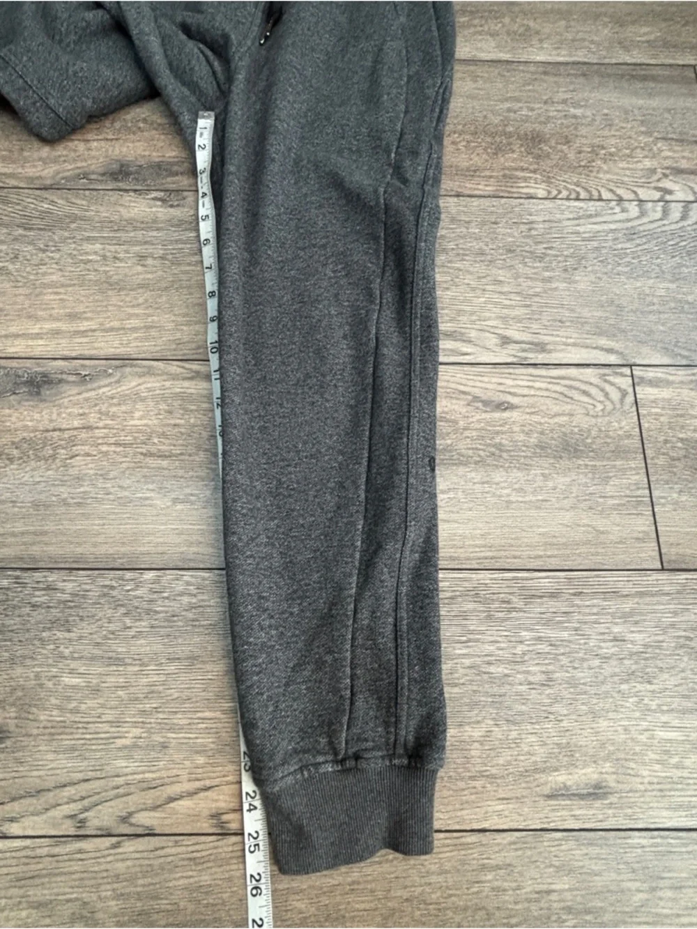 Women’s Lululemon Jogger Sweatpants Drawstring Pockets Gray Sz 8